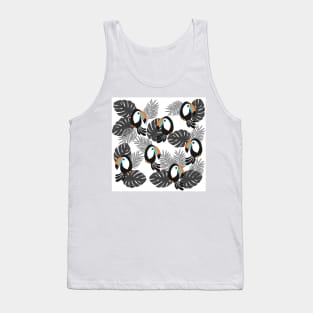 Toucan Pattern Tank Top